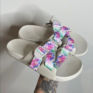 Chaco | Women’s Chillos Slide Women Light Tie Dye Size 9 NWT